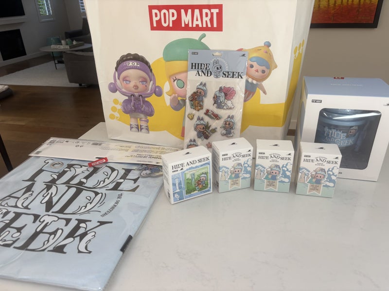 Labubu Hide and Seek Bundle Limited Edition Singapore Carousel 1