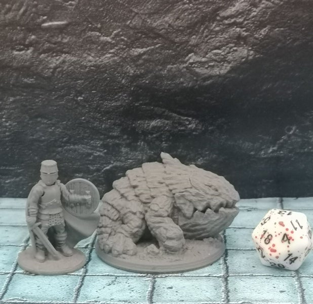 Bulette Monster Miniature Dungeons and Dragons dice4dungeons Brite Carousel 2