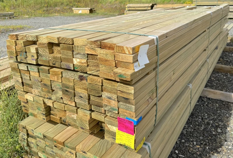 PINE DECKING, 88 x 32mm, SMOOTH, IND GRADE, H3.2 TREATED - 521.4m - TBT215064538520015617110