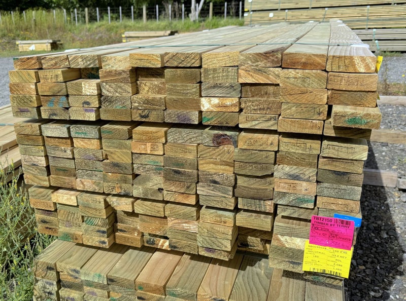 PINE DECKING, 88 x 32mm, SMOOTH, IND GRADE, H3.2 TREATED - 521.4m - TBT215064538520015617112