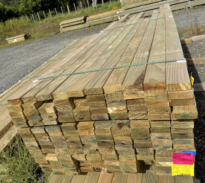 PINE DECKING, 88 x 32mm, SMOOTH, IND GRADE, H3.2 TREATED - 521.4m - TBT215064538520015617114