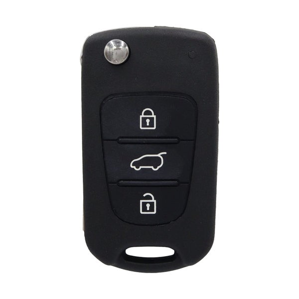 3 Button HYN17 Flip Key Housing to suit Hyundai Carousel 1
