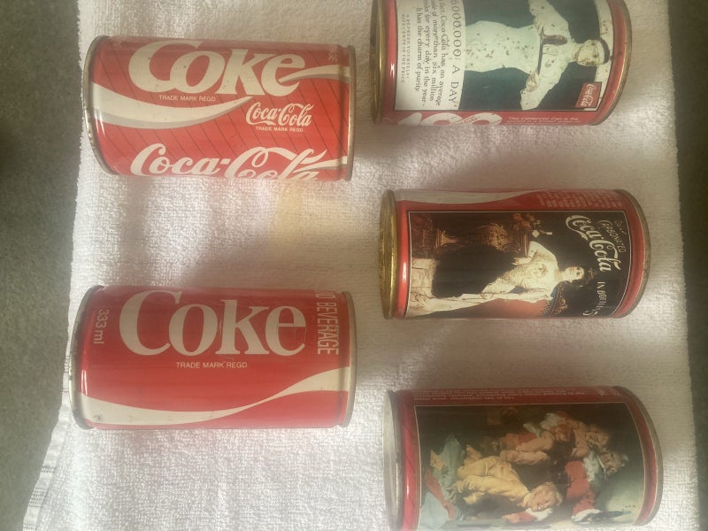 Coke Cans x 5 Carousel 1