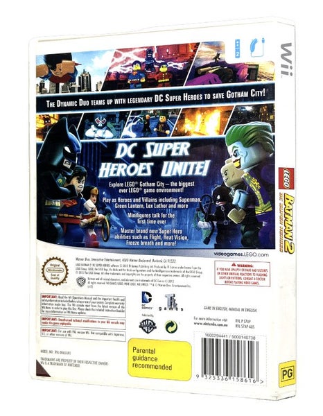 Lego Batman 2: DC Super Heroes (Wii) *EXCELLENT* Carousel 2