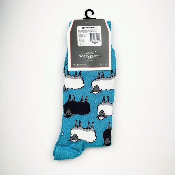 Sock Smith - Black Sheep Blue Carousel 2
