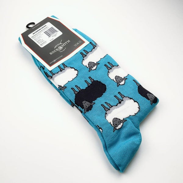 Sock Smith - Black Sheep Blue Carousel 5
