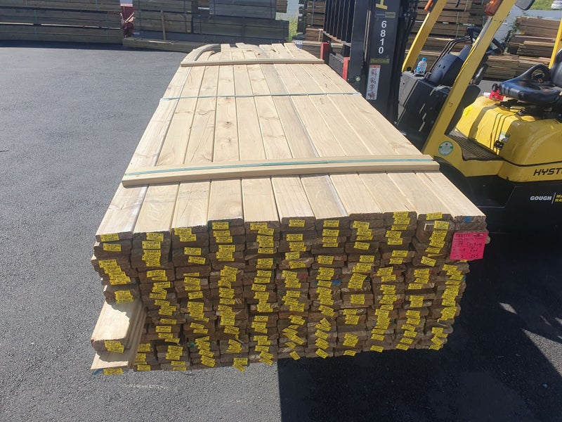 PINE DECKING - 90 x 19mm H3.2 - INDUSTRIAL - GRIPTREAD - 1265m - TS912464540358470018113