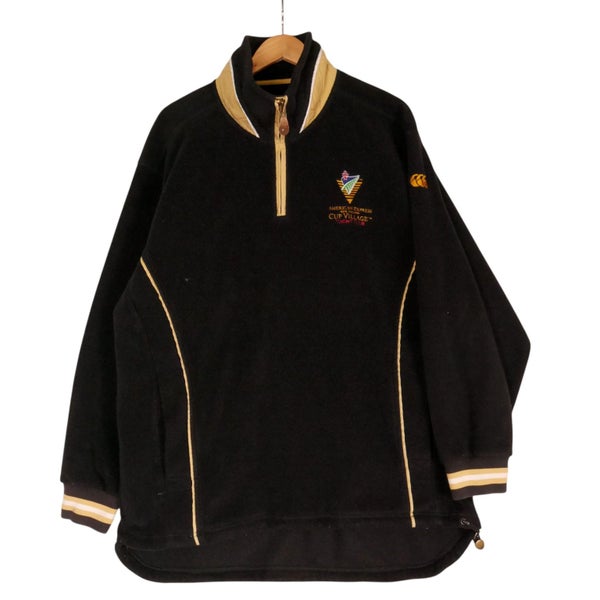 Vintage 90s Canterbury Americas Cup Half Zip Fleece Jacket XL Carousel 1