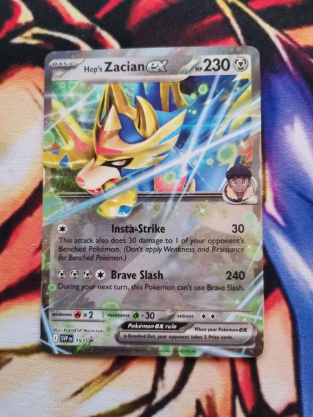 Hop's Zacian EX - Scarlet & Violet Promo - 193 - NM Carousel 1