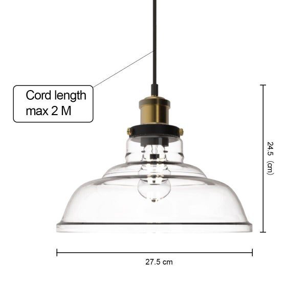 Vintage Kitchen Pendant Light Industrial Glass Chandelier Antique Ceiling Lamp Carousel 7