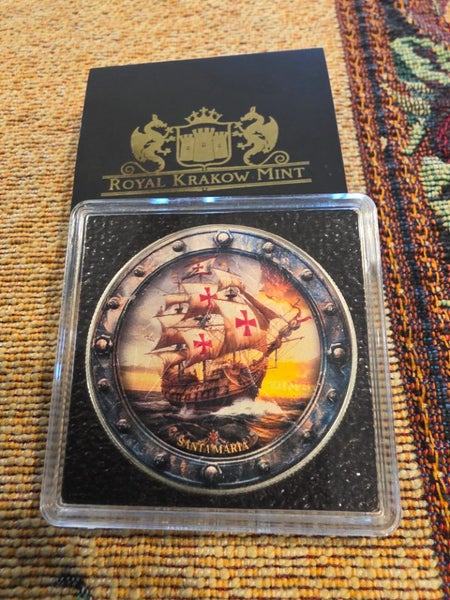 Famous ships Santa Maria 1oz no. 100/100 Carousel 2