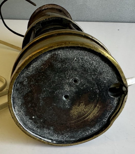 Antique miners lamp - electrified Carousel 9