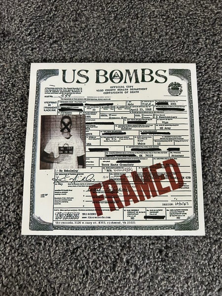 US Bombs 7” “art kills” Carousel 2