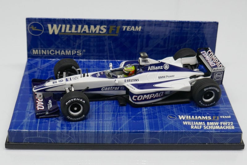 Minichamps 1/43 Williams BMW FW22 #9 Ralf Schumacher F1 2000 Carousel 2