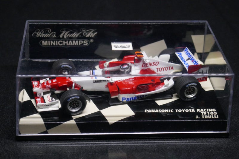 Minichamps 1/43 Toyota TF105 #16 Jarno Trulli F1 2005 Carousel 1