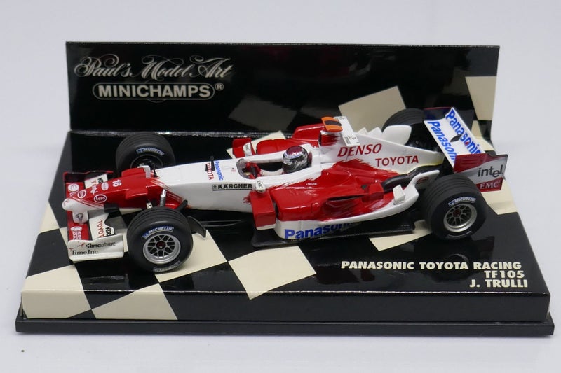 Minichamps 1/43 Toyota TF105 #16 Jarno Trulli F1 2005 Carousel 2