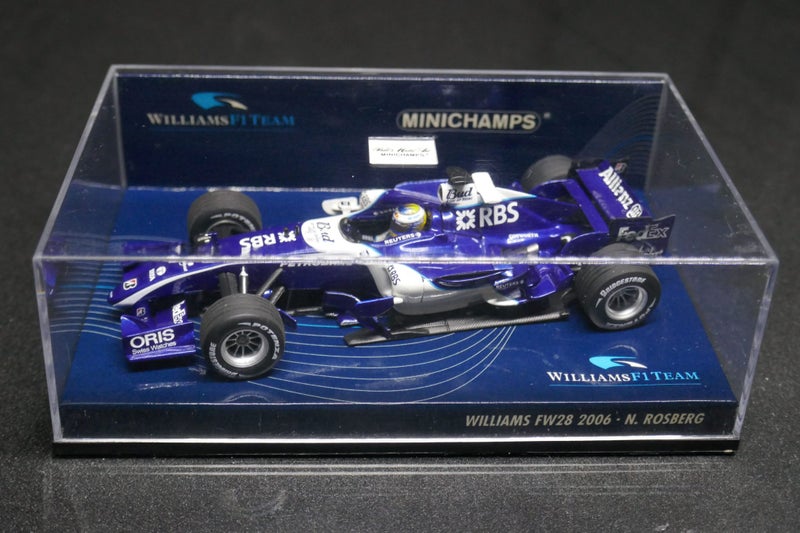 Minichamps 1/43 Williams FW28 #10 Nico Rosberg F1 2006 Carousel 1