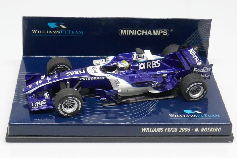 Minichamps 1/43 Williams FW28 #10 Nico Rosberg F1 2006 Carousel 2