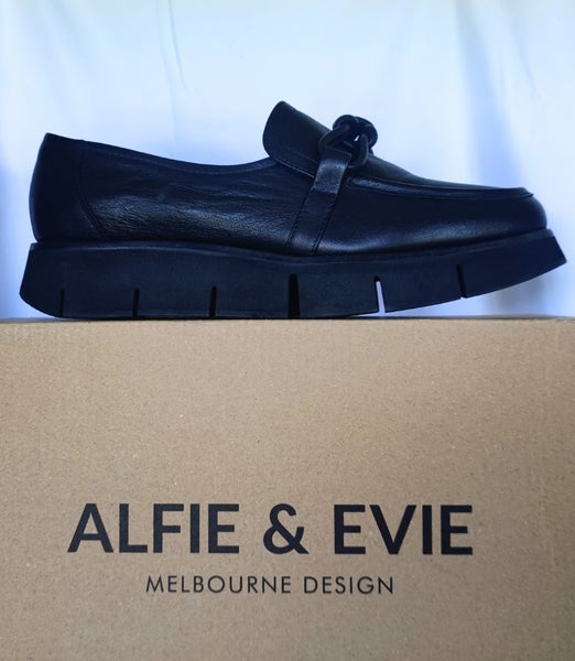 Alfie & Evie Genuine Leather Loafers Comfort AND Style! Brand New RRP$259.9064541727837698110