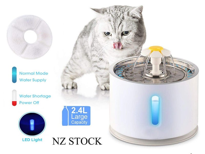 Cat Water Fountain (Auckland Stock) Carousel 1