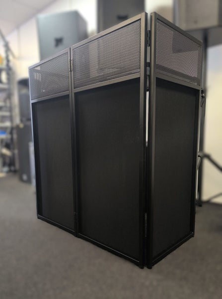 DJ Pro Event Table Foldable Portable Aluminum DJ Booth Facade DJB-06 (ST48) Carousel 1