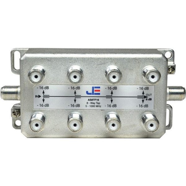 PCT 8 Way Tap F-Type 16Db Foxtel App F30740 Coupler Carousel 1