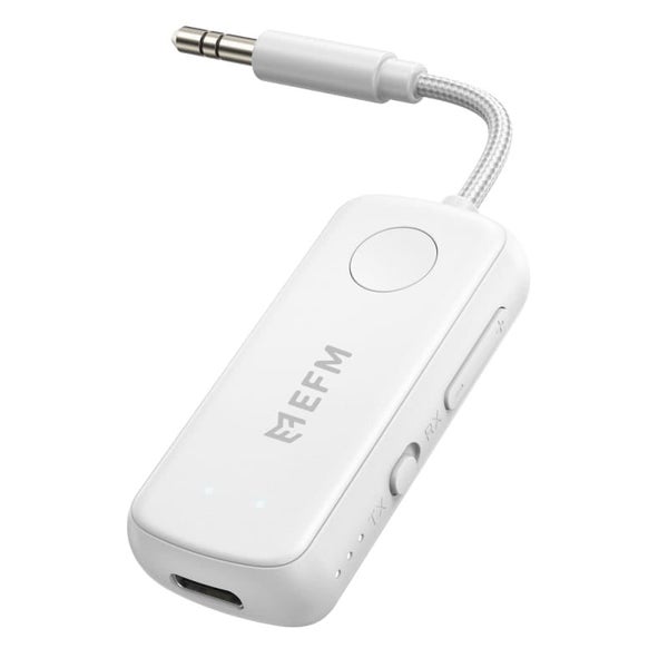 EFM Airplane Bluetooth Audio Adaptor Airfly - White (Connect Headphones to pl... Carousel 1