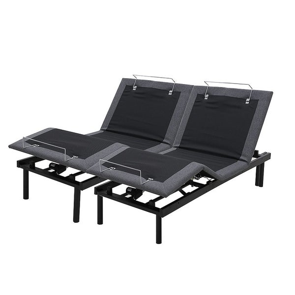 Electrical Adjustable Bed Base - Split Super King - Charcoal - Display unit Carousel 1