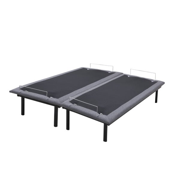 Electrical Adjustable Bed Base - Split Super King - Charcoal - Display unit Carousel 2