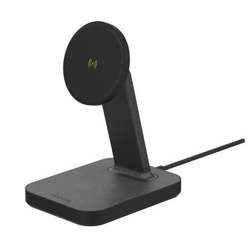 Mophie Snap+ Charging Stand & Pad - Black [401309753] Carousel 1