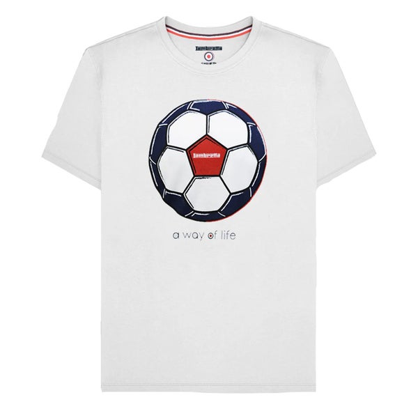 Lambretta Mens Target Big & Tall Football T-Shirt Carousel 1