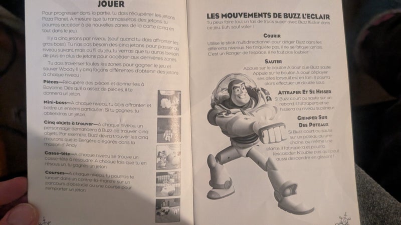 Toy Story 2 Nintendo 64 (French Français) with manual Carousel 5