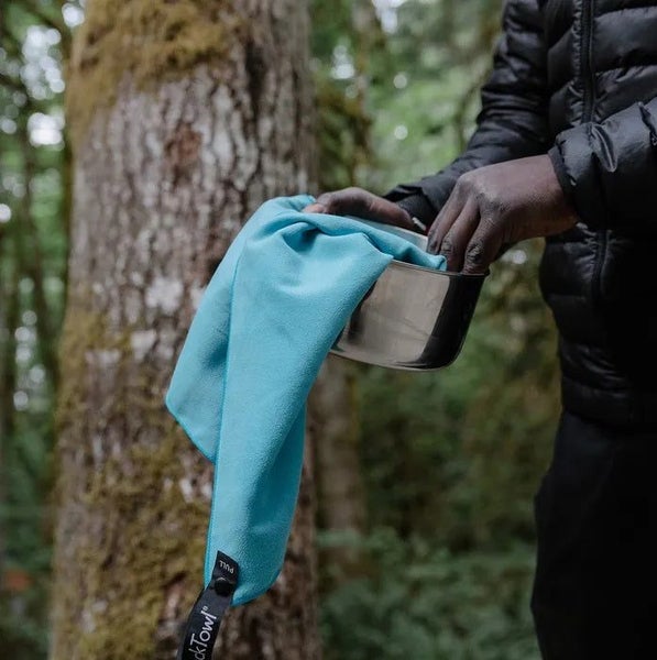 PackTowl Personal Beach Towel, Lake Blue Carousel 2