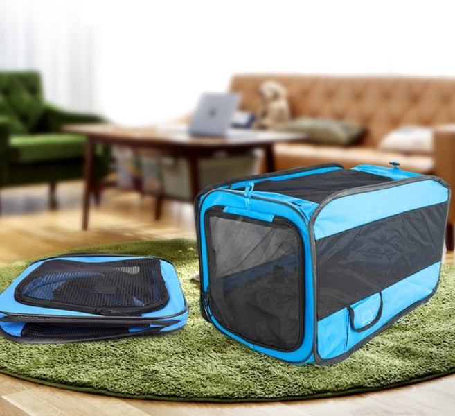 Collapsible Portable Dog Travel Crate Pet Carrier Carousel 2