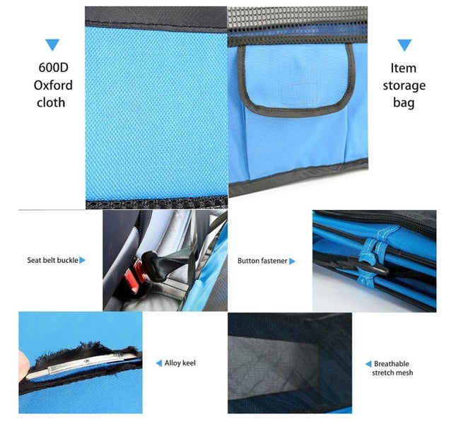 Collapsible Portable Dog Travel Crate Pet Carrier Carousel 4