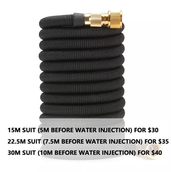 High pressure water gun household garden hose set car wash telescopic hose 15m Carousel 2