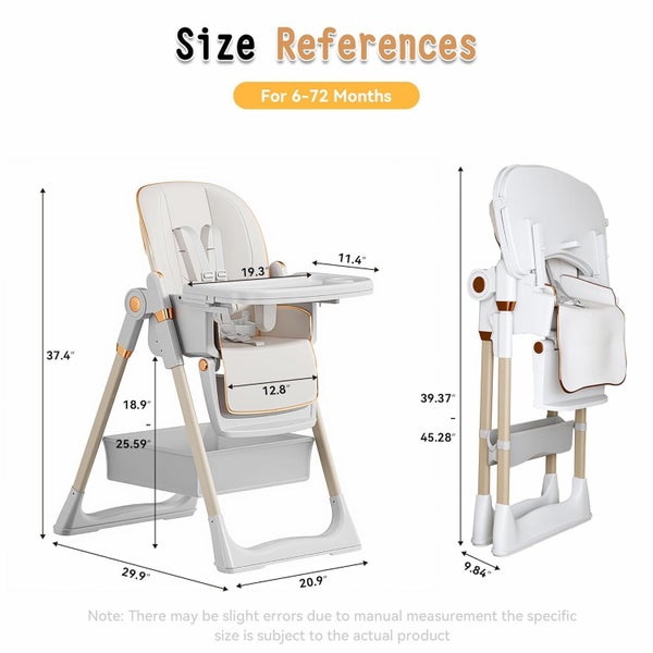 Foldable Baby High Chair Carousel 2