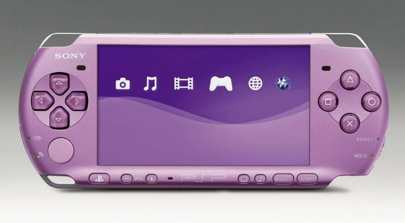 Very Rare! Special Edition PSP3000 Lavendar Purple 6.60 PRO-C 32G MS and More Carousel 12