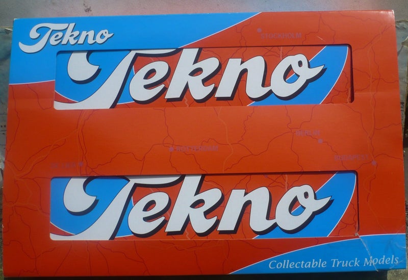 TEKNO 1:50 SCANIA TRUCK AND TRAILER Carousel 11