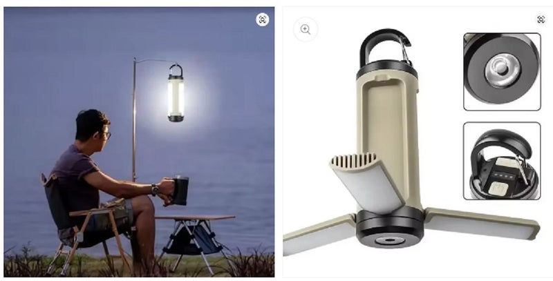 Portable Camping LED Lantern,Outdoor lights Carousel 2