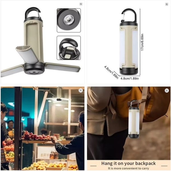 Portable Camping LED Lantern,Outdoor lights Carousel 3