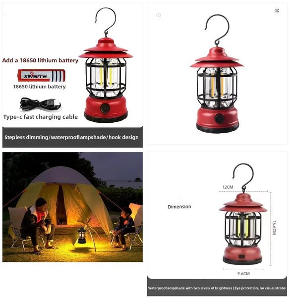 Portable Camping LED Lantern,Outdoor lights Carousel 2