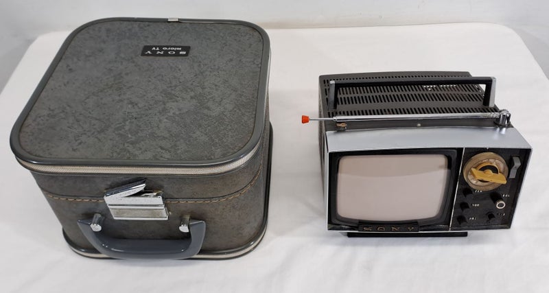 Sony Micro TV 5-303 E with Storage Container Carousel 1