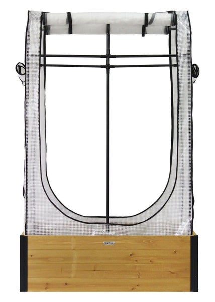 Garden Bed - Raised Planter box with cover Large 110cm Long Carousel 2