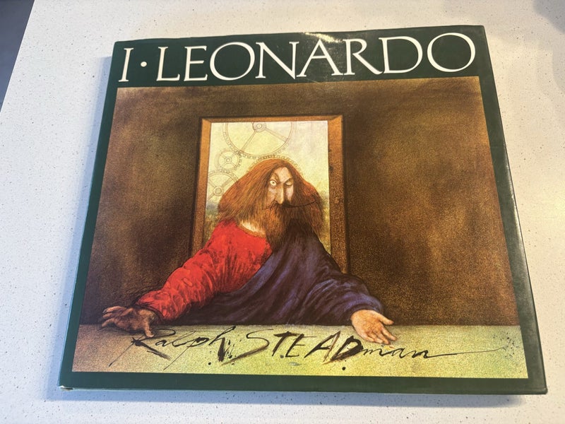 Ralph Steadman “signed with sketch” I Leonardo. Carousel 1