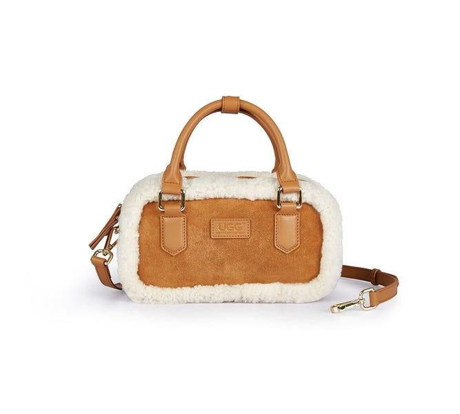 AUSTRALIAN SHEPHERD(R) Women Hand Carry Adjustable Strap Over Shoulder Zip Sh... Carousel 1