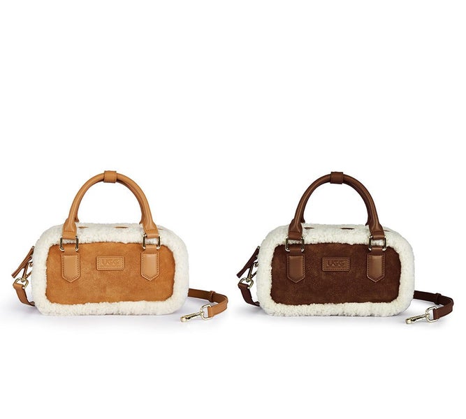 AUSTRALIAN SHEPHERD(R) Women Hand Carry Adjustable Strap Over Shoulder Zip Sh... Carousel 2