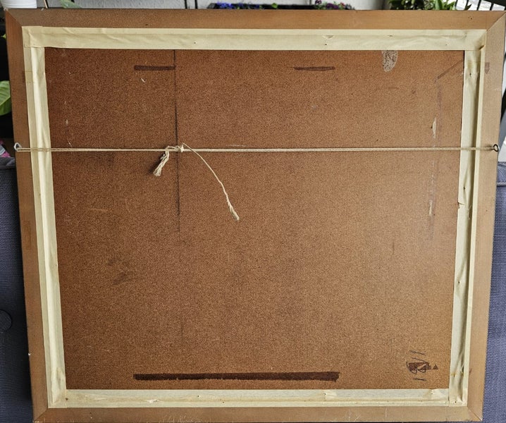 Joan Fear 1974 Original Painting Carousel 8