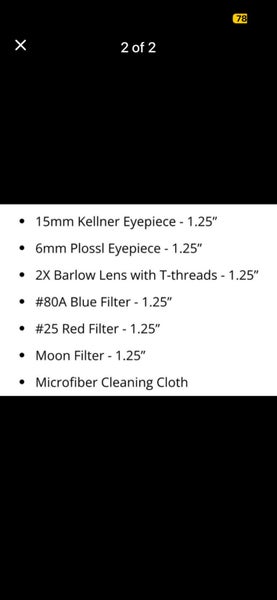 Celestron Astromaster Accessories Kit Carousel 2