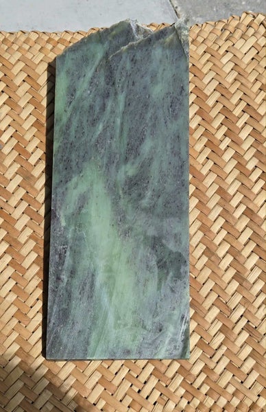 Genuine NZ Pounamu/Greenstone Rough Block Carousel 3